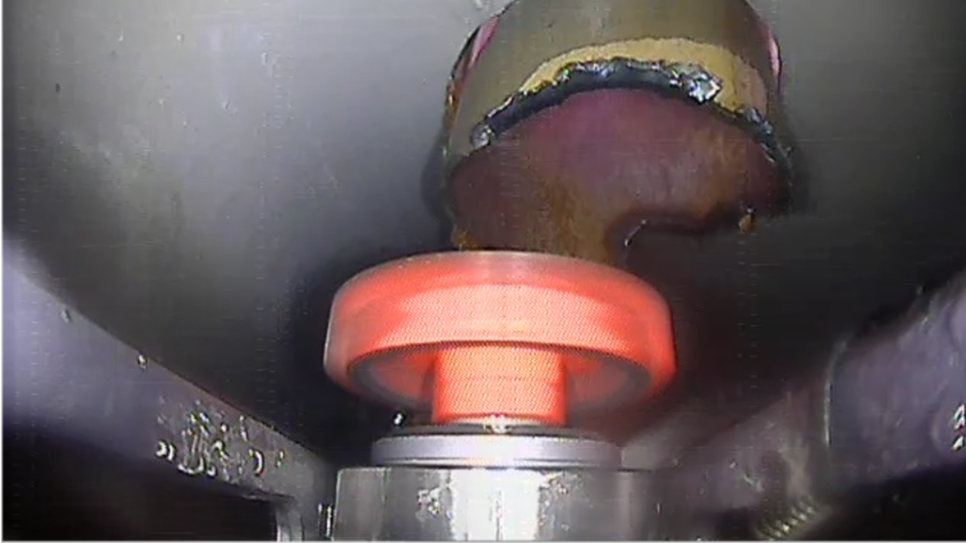 Sewer Robotics HA125 cutting in action