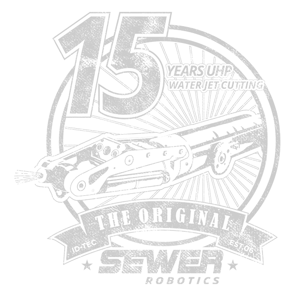 Sewer Robotics logo anniversary transparant